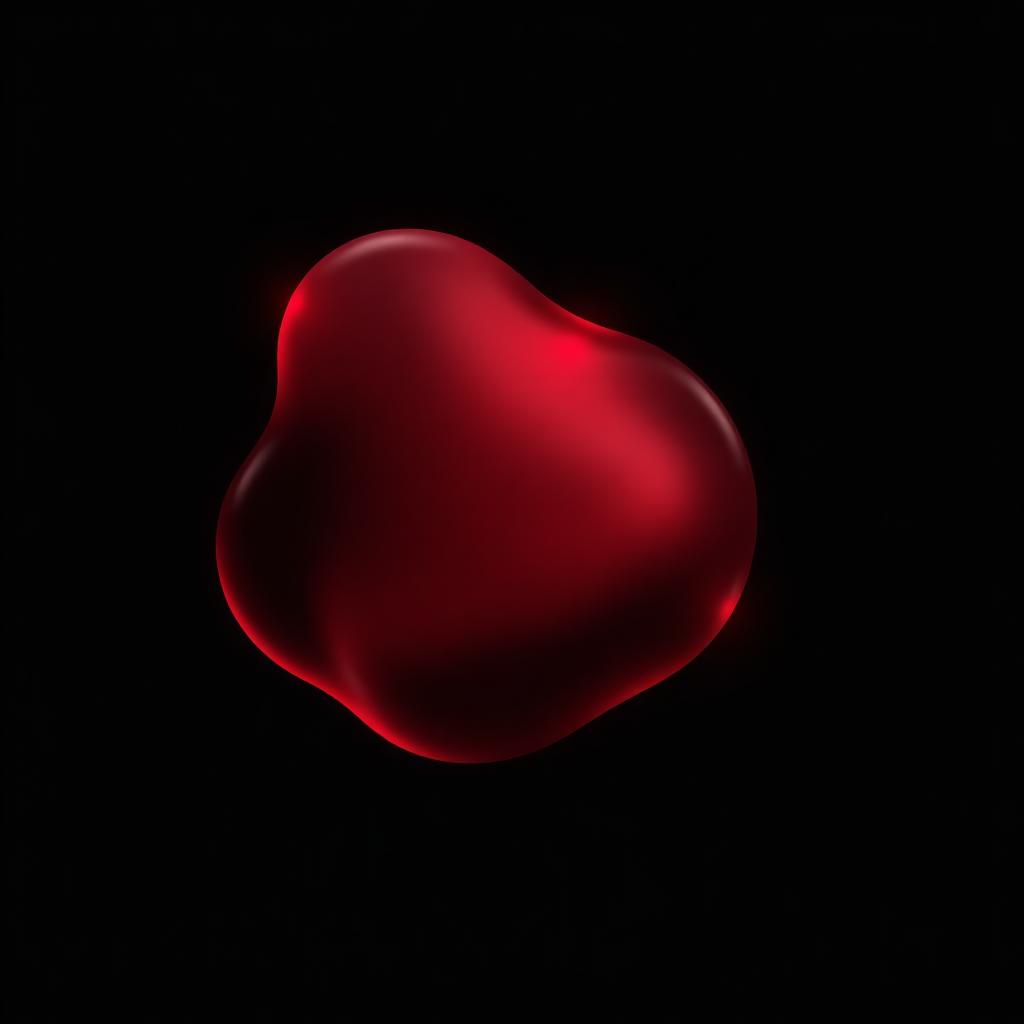 Abstract red form